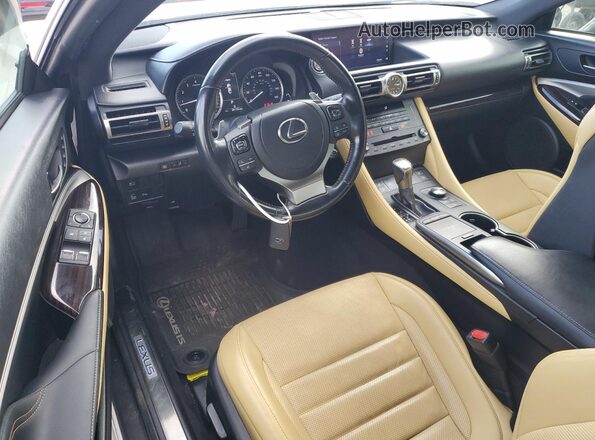 JTHD85ECXM5006096 2021 LEXUS RC White Vista del salpicadero