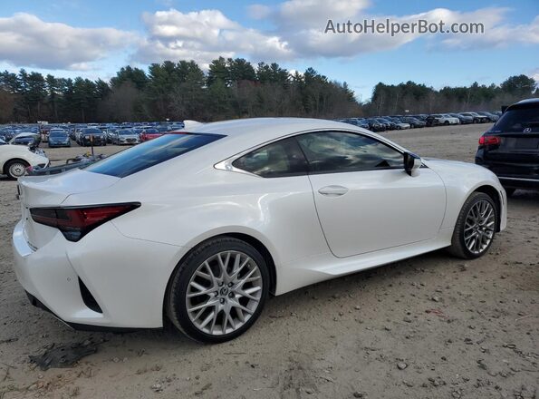 JTHD85ECXM5006096 2021 LEXUS RC White Trasero derecho