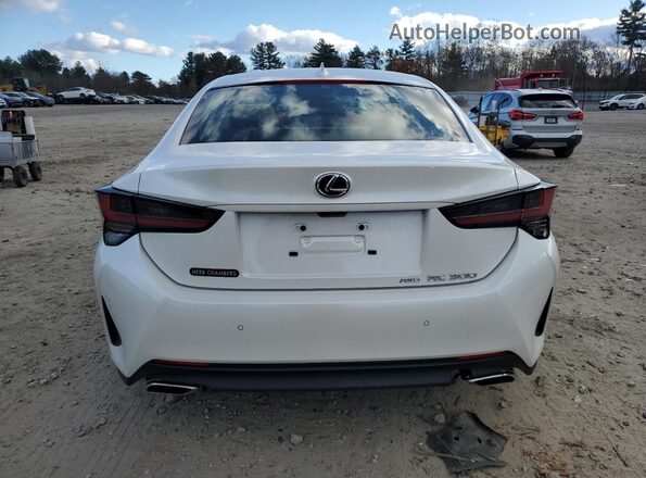 JTHD85ECXM5006096 2021 LEXUS RC White Vista trasera