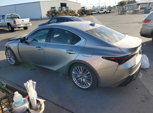 JTHDA1D24N5122367 2022 LEXUS IS Silver Trasero izquierdo