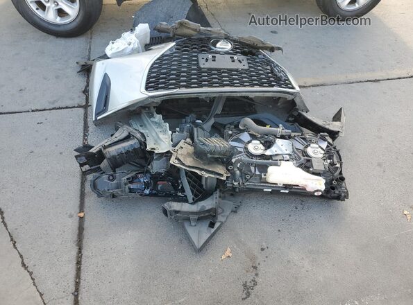 JTHDA1D24N5122367 2022 LEXUS IS Silver Vista del compartimento del motor