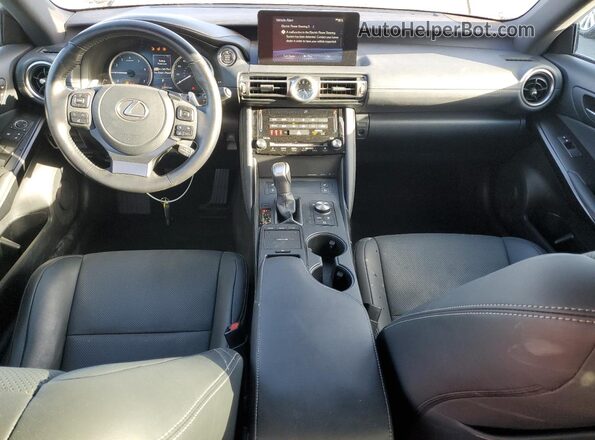 JTHDA1D24N5122367 2022 LEXUS IS Silver Vista del salpicadero