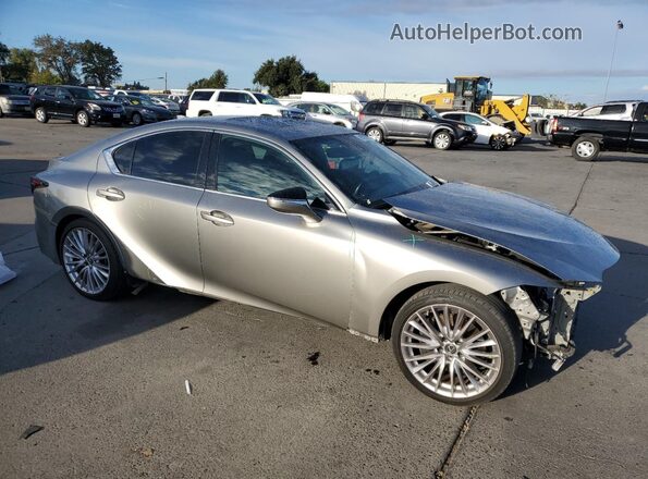 JTHDA1D24N5122367 2022 LEXUS IS Silver Delantero derecho