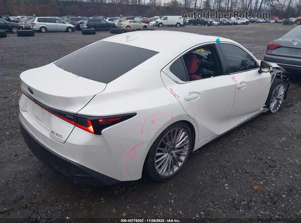 JTHDA1D27R5128914 2024 LEXUS IS 300 White 