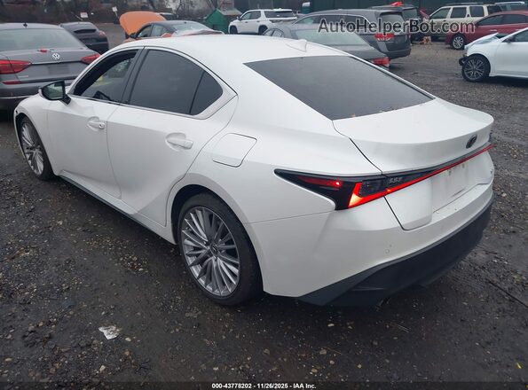 JTHDA1D27R5128914 2024 LEXUS IS 300 White 