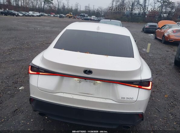 JTHDA1D27R5128914 2024 LEXUS IS 300 White 