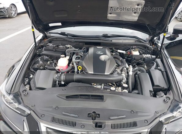 JTHDA1D28L5107464 2020 LEXUS IS 300 Black Widok z tyłu