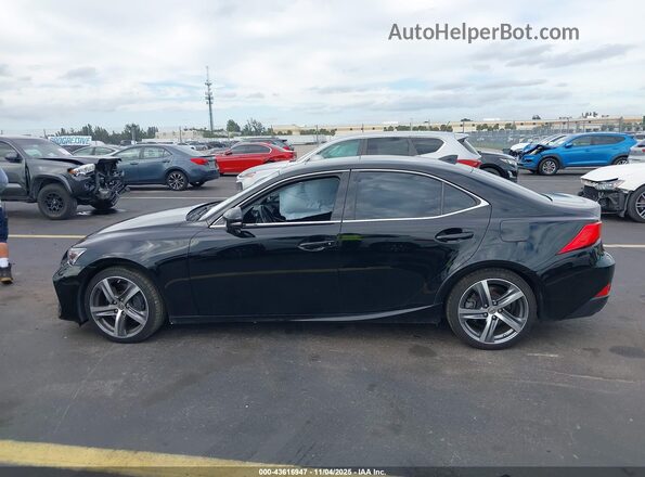 JTHDA1D28L5107464 2020 LEXUS IS 300 Black Widok wnętrza z tyłu
