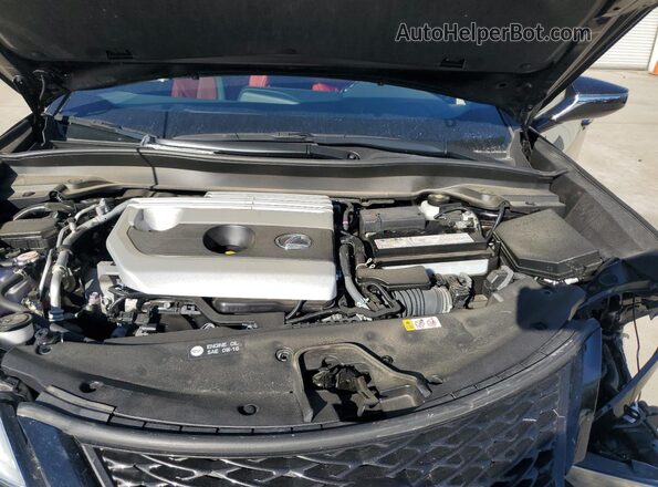 JTHE3JBH8N2049169 2022 LEXUS UX Black Widok wnętrza z tyłu
