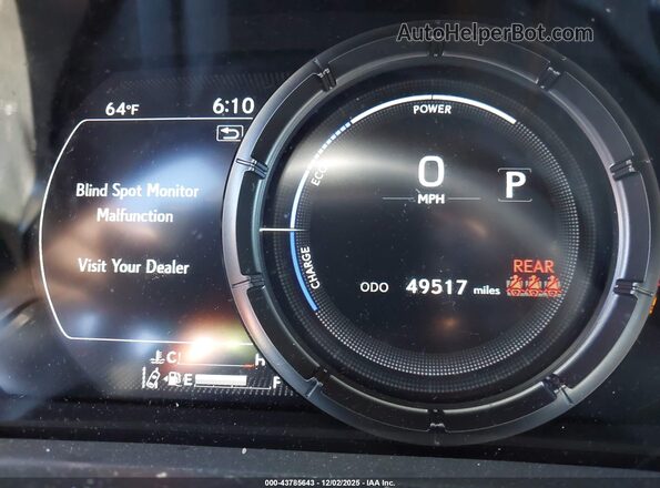 JTHE9JBH6M2040029 2021 LEXUS UX 250H White უკანა სავარძლების ხედი