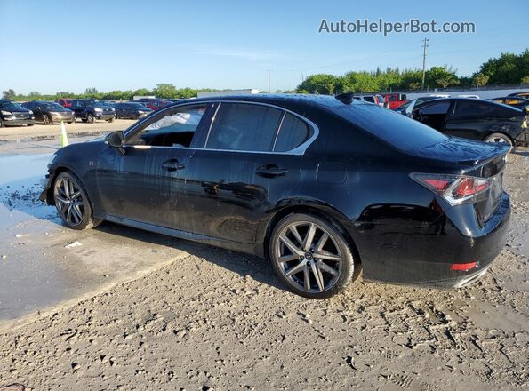 JTHEZ1BL2LA019736 2020 LEXUS GS Black Հետևի ձախ