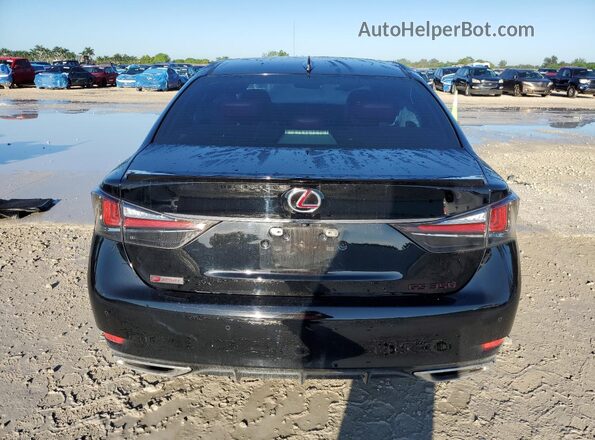 JTHEZ1BL2LA019736 2020 LEXUS GS Black Հետևի տեսք