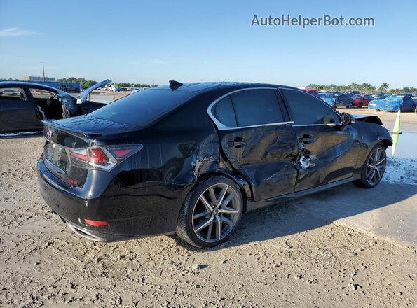 JTHEZ1BL2LA019736 2020 LEXUS GS Black Հետևի աջ