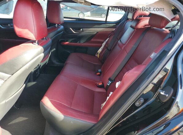 JTHEZ1BL2LA019736 2020 LEXUS GS Black Հետևի նստատեղերի տեսք