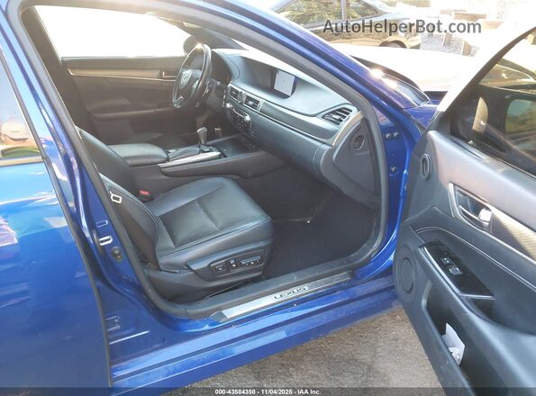 JTHEZ1BL9LA020060 2020 LEXUS GS 350 Синий Вид салона спереди