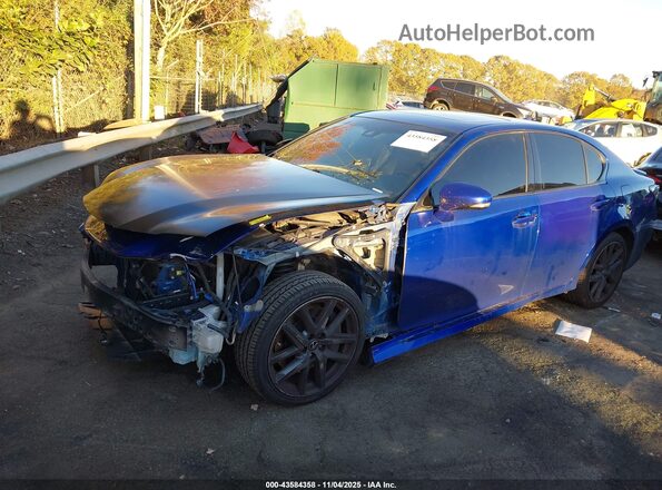 JTHEZ1BL9LA020060 2020 LEXUS GS 350 Синий Передняя левая четверть