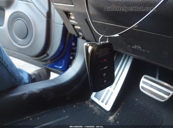 JTHEZ1BL9LA020060 2020 LEXUS GS 350 Синий Вид панели приборов