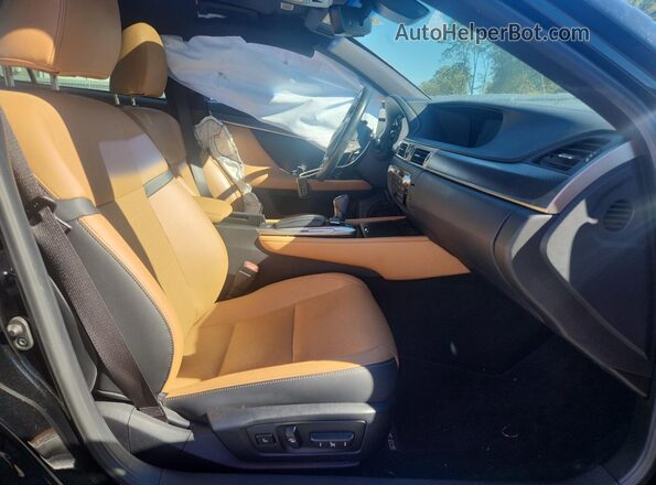 JTHEZ1BLXLA020049 2020 LEXUS GS Black Вид салону спереду