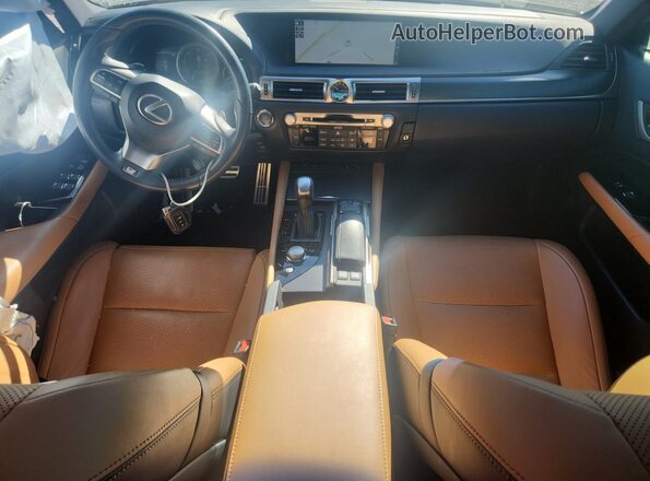 JTHEZ1BLXLA020049 2020 LEXUS GS Black Вид панелі приладів