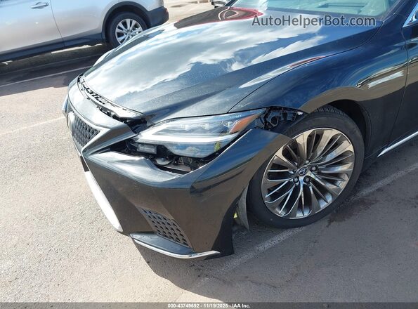 JTHG5LFF9P5019235 2023 LEXUS LS 500 Черный Вид спереди