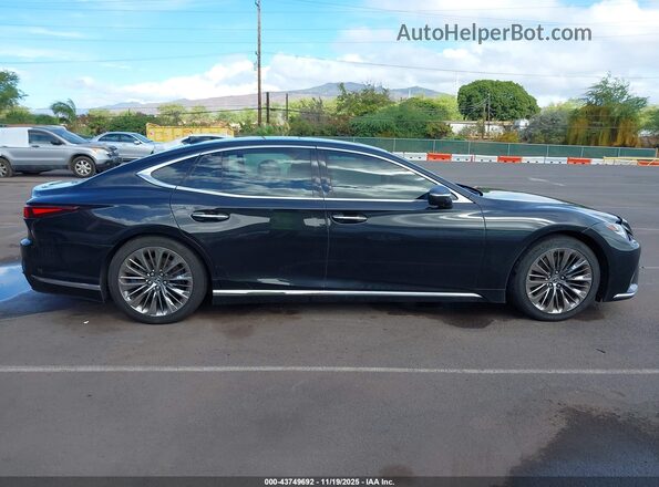 JTHG5LFF9P5019235 2023 LEXUS LS 500 Черный Панорамный вид салона 360°