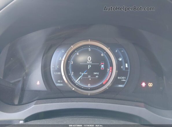 JTHG81F20L5041885 2020 LEXUS IS 300 White Vista de los asientos traseros