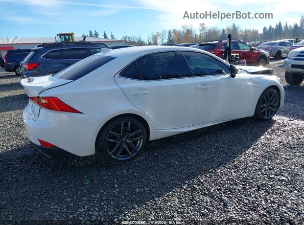 JTHG81F20L5041885 2020 LEXUS IS 300 White Trasero derecho