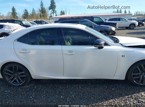 JTHG81F20L5041885 2020 LEXUS IS 300 White Vista interior trasera
