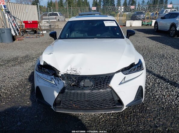 JTHG81F20L5041885 2020 LEXUS IS 300 White Vista del cuadro de instrumentos
