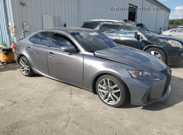 JTHG81F24L5040786 2020 LEXUS IS Gray Առջևի աջ