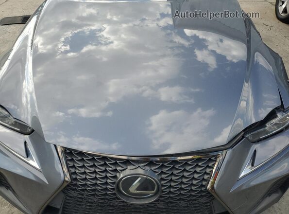 JTHG81F24L5040786 2020 LEXUS IS Gray Սալոնի հետևի տեսք