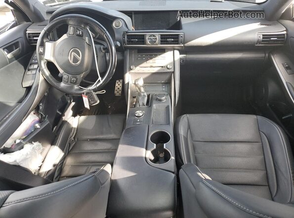 JTHG81F24L5040786 2020 LEXUS IS Gray Առջևի վահանակի տեսք