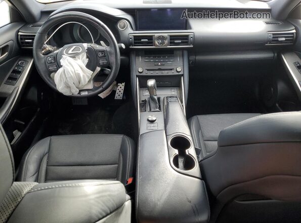 JTHG81F25L5041137 2020 LEXUS IS White Dashboard view