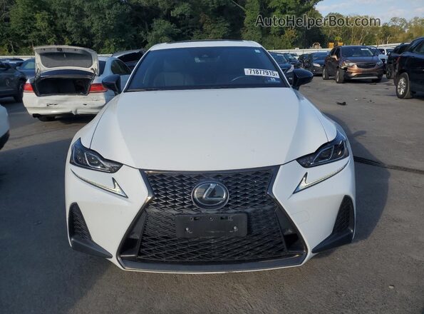 JTHGA1D28L5106084 2020 LEXUS IS White Դիմացի տեսք