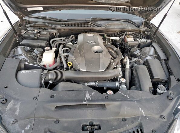 JTHGA5BC9L5010810 2020 LEXUS RC Серый Вид задней части салона