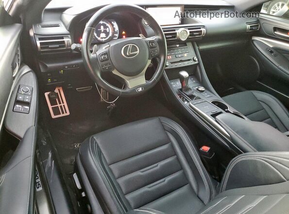 JTHGA5BC9L5010810 2020 LEXUS RC Серый Вид панели приборов