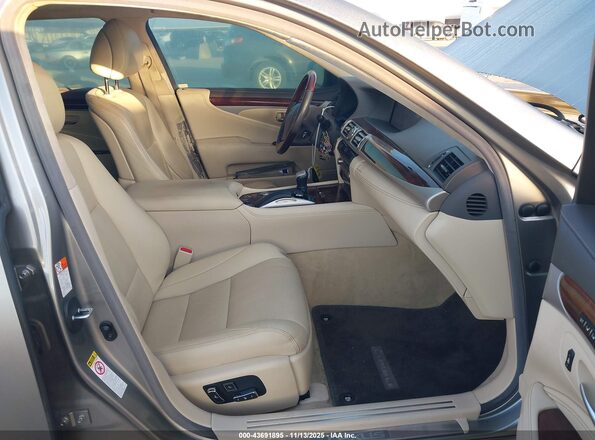 JTHGL5EF0G5057200 2016 LEXUS LS 460 Silver Սալոնի դիմացի տեսք