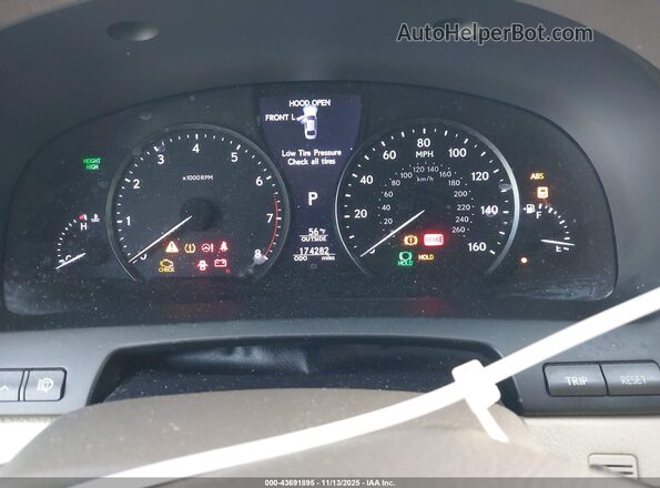 JTHGL5EF0G5057200 2016 LEXUS LS 460 Silver Հետևի նստատեղերի տեսք