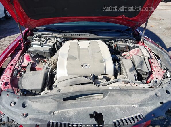 JTHGZ1B20N5058434 2022 LEXUS IS 350 Maroon Vista trasera