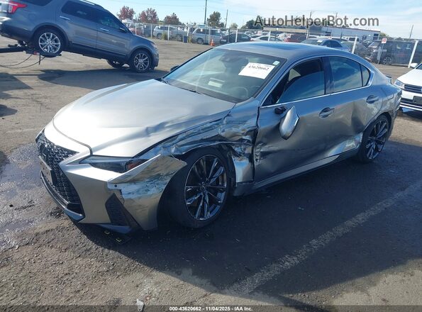 JTHGZ1B20P5059893 2023 LEXUS IS 350 Gray Передня ліва чверть