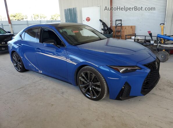 JTHGZ1B20P5064754 2023 LEXUS IS Синий Передняя правая четверть