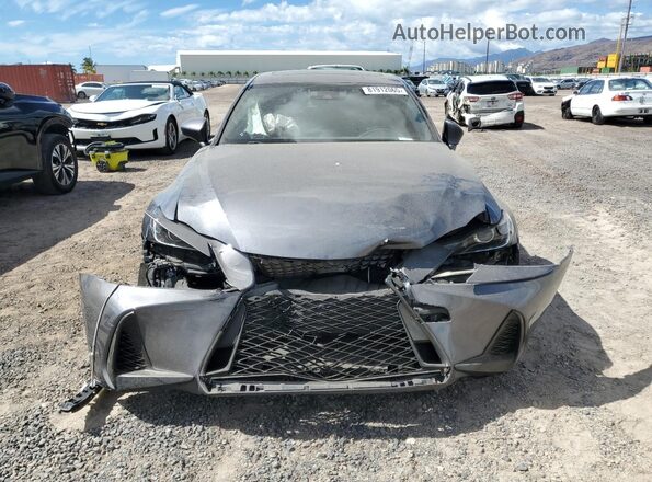 JTHGZ1B22L5035914 2020 LEXUS IS Charcoal Widok z przodu