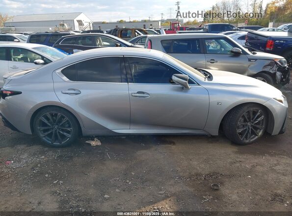 JTHGZ1B22M5042279 2021 LEXUS IS 350 Silver Սալոնի հետևի տեսք