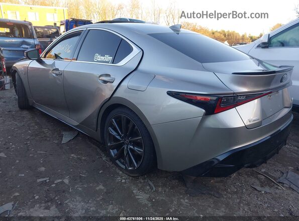 JTHGZ1B22M5042766 2021 LEXUS IS 350 Silver Rear left