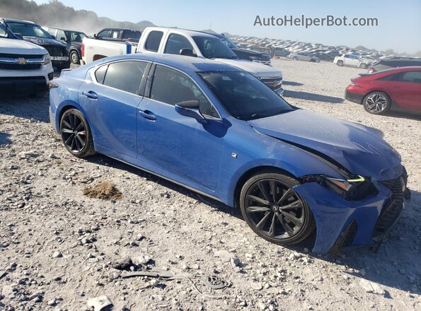 JTHGZ1B22P5063850 2023 LEXUS IS Синий Передняя правая четверть