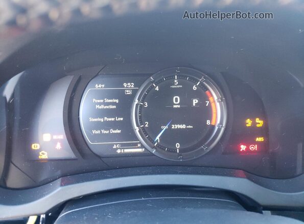 JTHGZ1B22P5063850 2023 LEXUS IS Синий Вид щитка приборов