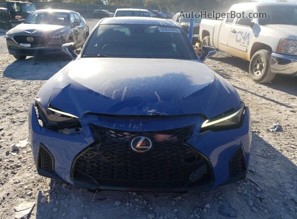 JTHGZ1B22P5063850 2023 LEXUS IS Синий Вид спереди