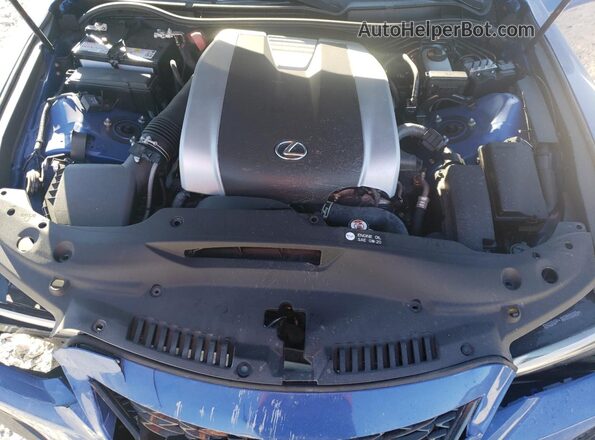 JTHGZ1B22P5063850 2023 LEXUS IS Синий Вид задней части салона