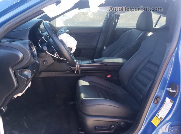 JTHGZ1B22P5063850 2023 LEXUS IS Синий Вид салона спереди