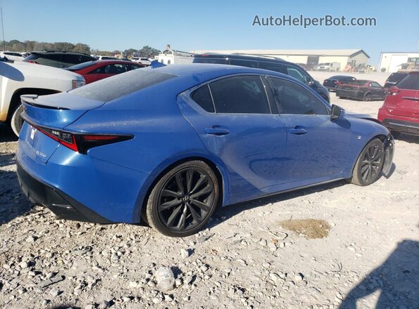 JTHGZ1B22P5063850 2023 LEXUS IS Синий Задняя правая четверть